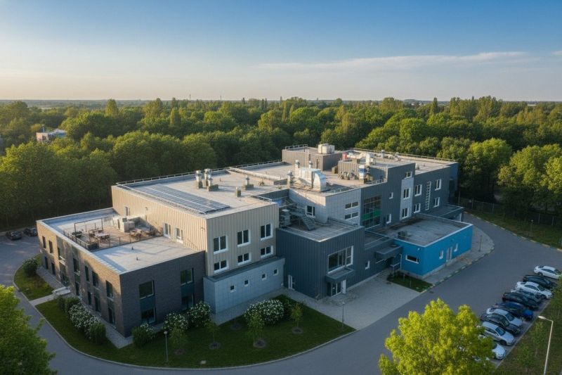 Roof Solar Installation detail